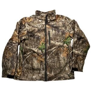 Milwaukee Realtree Edge M12 Heated Gear Jacket Mens Large Camo Camouflouge 224